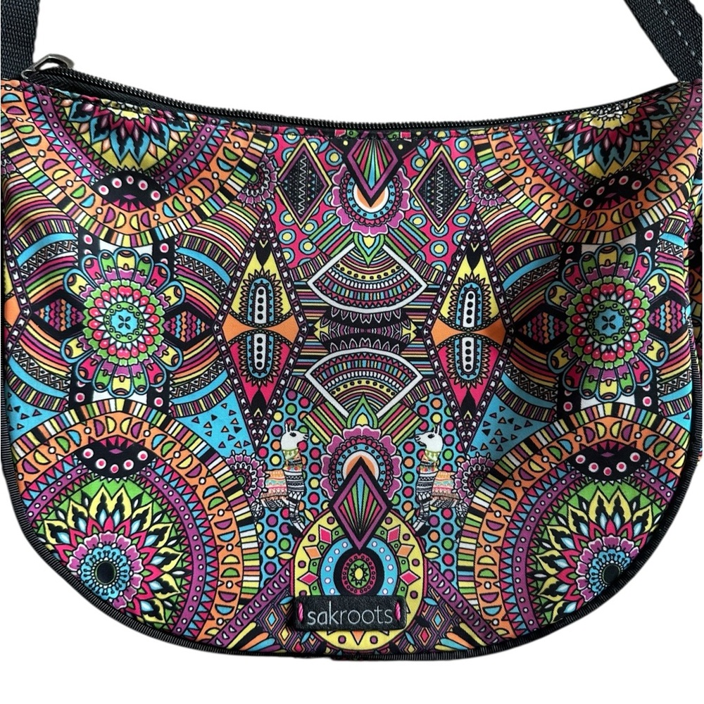 Sakroots Women’s Foldover Crossbody Bag – Eco-Twill - Picture 4 of 16